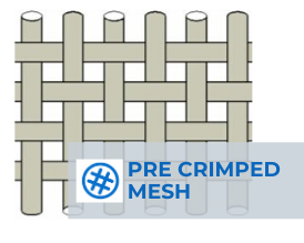 Pre-crimped Mesh