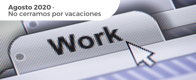 No cerramos por vacaciones