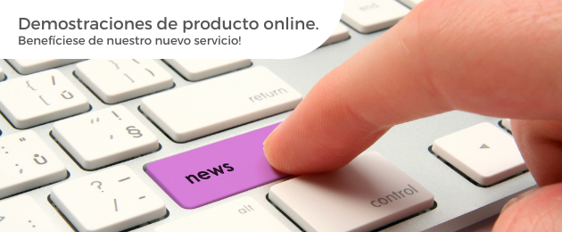 Demostraciones de producto online